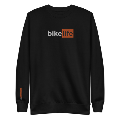 bike life crewneck [black]