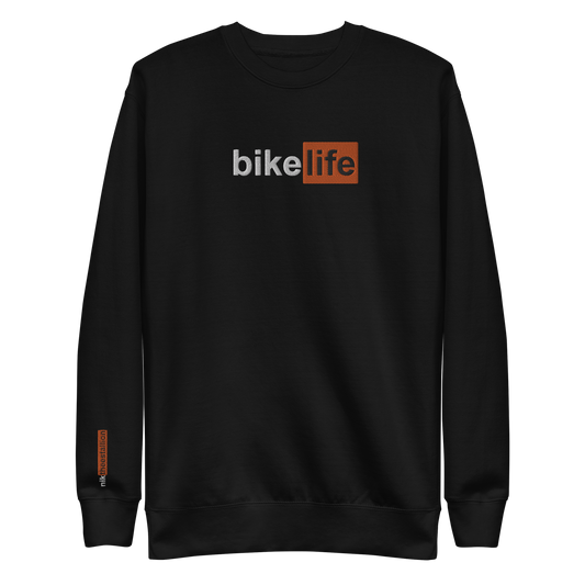 bike life crewneck [black]