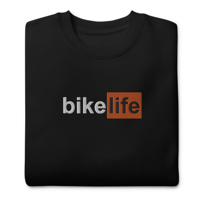 bike life crewneck [black]